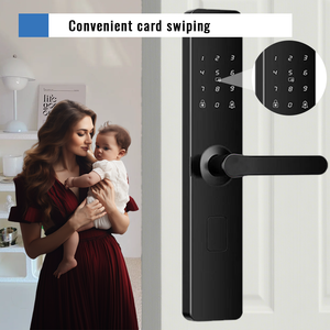 Khóa cửa thông minh với wifi cuộc sống thông minh App thông minh NFC cửa trước <span class=keywords><strong>lockl</strong></span> Keyless mật khẩu an toàn khóa cửa cho nhà - Product Image 4