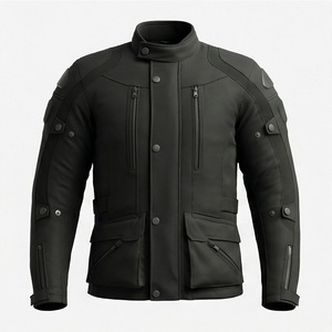 Veste de moto en cuir véritable pour homme de qualité supérieure, nouvelle arrivée, vestes de moto d'hiver, protections amovibles, personnalisables - Product Image 1