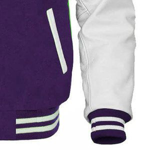 Men's Heavyweight Wool Varsity <b>Jacket</b> High Winter Warm Baseball <b>Jacket</b> Hood Plus Size <b>Light</b> Inner Lining Stand Canvas - Product Image 5