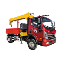 Grue télescopique de 8 tonnes, manipulateur radiocommandé, montée sur camion