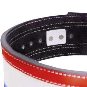 OEM Lever Belt Men Women Custom Logo Powerlifting <b>Gym</b> Leather Belt Supplier - Product Image 3
