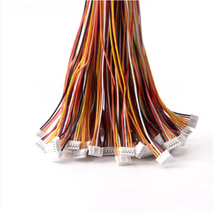 XH2.54 สายไฟเทอร์มินัล 2P-12P สายรัดสายไฟอิเล็กทรอนิกส์แบบหัวเดียว สายเชื่อมต่ออเนกประสงค์สำหรับอุปกรณ์อิเล็กทรอนิกส์ ทองแดง พีวีซี - Product Image 1