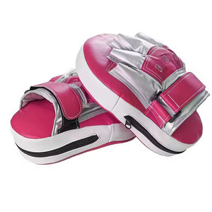 Adjustable Custom Brand Leather Boxing <b>Focus</b> <b>Pad</b>-Durable Breathable & Eco-Friendly for Training & Kickboxing - Product Image 3