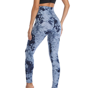 Leggings de sport flexibles pour femmes, doublés en polaire pour l'hiver, tissu thermique extensible et chaud. - Product Image 3