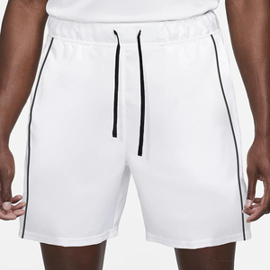Men's Solid Pink Quick Dry Drawstring Shorts With Side Stripe Casual Wear - Product Image 3