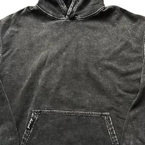 Sweat-shirts à capuche oversize pour femmes et couples, pulls épais vintage délavés à l'acide 2026 - Product Image 3