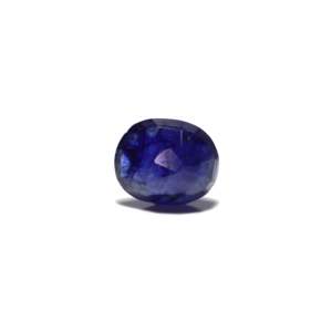 Premium 5.95 Carat Natural Blue Sapphire Loose Gemstone Brilliant Cut 20mm for Fine Jewelry - Product Image 2