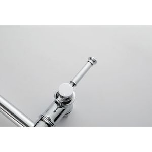 Rubinetto Moderno in Ottone da Parete per Riempimento Pentole, con Due Attacchi Pieghevoli e Funzione SW - Product Image 2