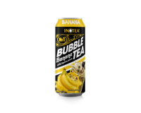 INOTEA 490ml Gesteriliseerd Bananen Bubble Milk Tea Concentraat Blikje 24 Maanden Houdbaarheid