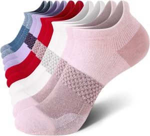 BNSB SPORTS Womens Pastel Low Cut Ankle <b>Socks</b> Breathable No Show Athletic Cushioned <b>Running</b> Casual <b>Socks</b> OEM Wholesale Apparel - Product Image 1