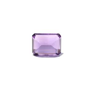 9.9 Carat Natural Amethyst Loose Gemstone Emerald Cut for Fine Jewelry - Product Image 2