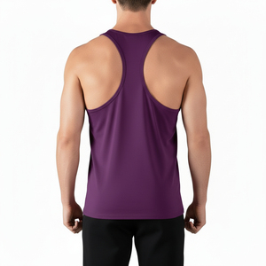 <b>Mens</b> <b>Stringer</b> Gym Singlet Sleeveless Tank Top Muscle Fit Workout <b>Vest</b> Breathable Quick Dry Bodybuilding Training Shirt Fitness - Product Image 4
