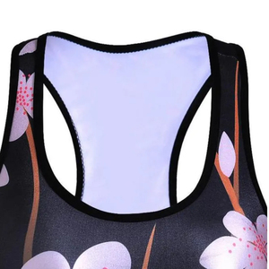 Front Style Sports Fitness <b>Bra</b> Adjusted Straps For Yoga Wear Breathable Wireless Support High <b>Stretch</b> Gym Workout - Product Image 3