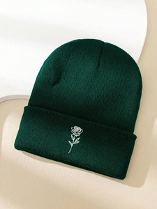 OEM/ODM Custom Beanie Unisex Knit Winter Cuffless <b>Brimless</b> Hats with 3D Embroidery Logo Low MOQ Cuffed Sports <b>Cap</b> for Women - Product Image 6