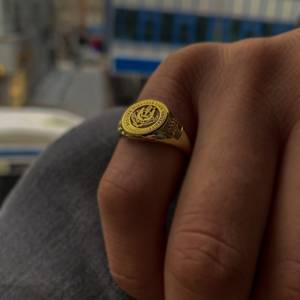 Anillo Escolar BOJ 077, Anillo Universitario y de Colegio, Anillo de Graduación para Mujer, Anillo Personalizado con Año de Graduación, Anillo en Oferta a Bajo Precio - Product Image 4
