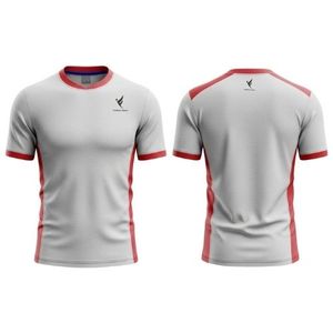 Camisetas de Fútbol Americano Personalizadas con Logotipo Sublimado, Secado Rápido, 100% Poliéster, Cuello en V, Color Personalizado, Conjunto de Fútbol - Product Image 6