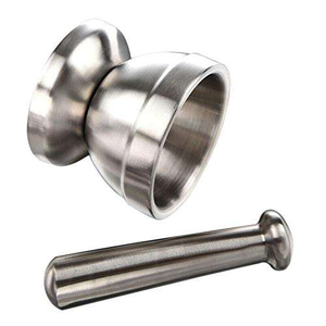 Heavy Duty Stainless Steel Mortar and Pestle <b>Herb</b> <b>Grinder</b> Eco Friendly Spice <b>Grinder</b> Kitchen Grinding Bowl for <b>Herbs</b> Spices - Product Image 6