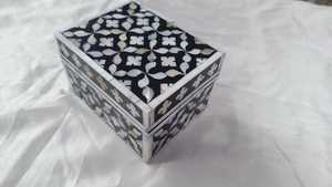 Premium MOP Mosaic Jewelry <b>Box</b> Luxury Handmade Organizer for Rings, Necklaces, Earrings, Accessories & Keepsake Storage - Product Image 6