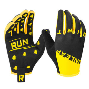 Gants de vélo de montagne VTT personnalisés, à doigts complets, respirants, antidérapants, compatibles écran tactile, avec fermeture auto-agrippante, unisexe, toutes tailles - Product Image 4