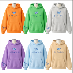 EHri OEM ผลิตเสื้อผ้าพิมพ์ลายแบบกำหนดเอง ซักกรด ด้านหน้าผ้าโพลีคอตตอน 300 กรัม พรีเมียม โอเวอร์ไซส์ ผ้าฟลีซ ยูนิเซ็กส์ สำหรับฤดูหนาว บุซับใน ประดับเลื่อม - Product Image 6