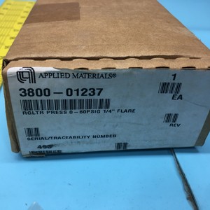 Régulateur de pression AMAT 3800-01237 0-60 PSIG 1/4" - Équipements et pièces semi-conductrices de renommée mondiale à la fois fiables et durables - Product Image 1
