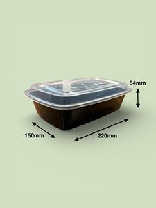Couvercle jetable compostable de 38 oz à compartiment unique, en PP de qualité alimentaire, écologique, biodégradable, sans BPA, compatible micro-ondes, pour plats à emporter - Product Image 5