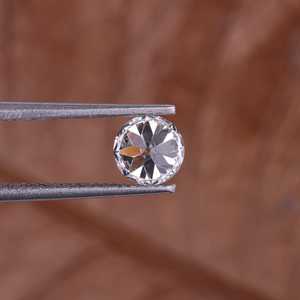 Diamant rond de 3,02 carats, de mine ancienne, cultivé en laboratoire, pureté VVS2, couleur D, pour la fabrication de bijoux, polissage artisanal en Inde - Product Image 3