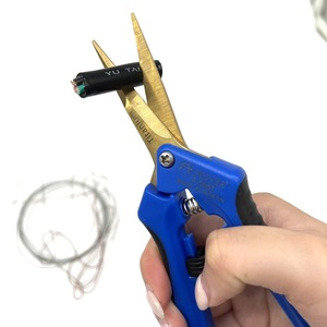 Fujiya công nghiệp đa chức năng kéo kéo cắt răng cưa cạnh không dính Lưỡi cắt tỉa làm vườn nhà bếp hai tay dài - Product Image 5