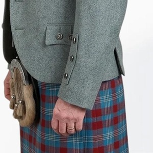 Chaqueta Escocesa Argyle al por Mayor para Hombre, Chaqueta de Tweed Estilo Kilt, Ropa Formal para Bodas, Logotipo Personalizado - Product Image 5
