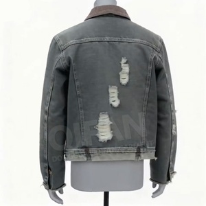Chaqueta Vaquera para Hombre, Diseño Moderno y Urbano para Invierno, Chaqueta Vaquera Transpirable de Alta Calidad - Product Image 6