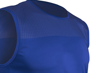 Tenues d'arts martiaux MMA en satin polyester bleu personnalisées, uniformes de gym et de kick-boxing unisexes, ensembles respirants et à séchage rapide avec logo personnalisé - Product Image 2