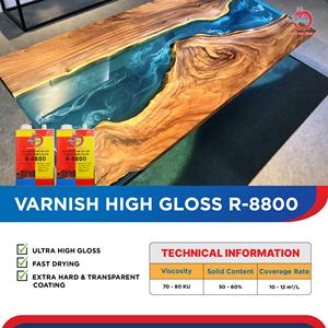 Top bán R-8800 công nghiệp lớp Glossy dầu dính keo cho chế biến gỗ chất lỏng tăng cường trực tiếp từ nhà máy - Product Image 5
