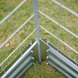 Bac à légumes surélevé galvanisé avec treillis pour plantes grimpantes, jardinière en métal pour légumes et fleurs, bac de jardin extérieur GB025 - Product Image 5