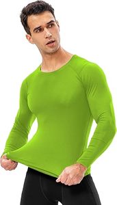 Men's Compression Long Sleeve Performance Shirt Premium Quick Dry Compression Base <b>Layer</b> <b>Top</b> Men's Athletic Compression Training - Product Image 6