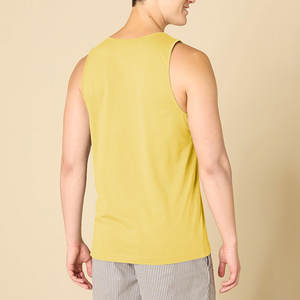 Camiseta sin mangas de punto para hombre, la más vendida, cómoda, duradera, sin mangas, para levantamiento de pesas, de secado rápido, antiencogimiento - Product Image 5