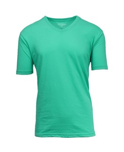 Camiseta de Algodón de Alta Calidad para Hombre, con Estampado Personalizado en la Parte Delantera, Diseño Elegante con Patrón Sólido, Hombreras Transpirables, Tela Dobby Unisex, Hecho en China - Product Image 2