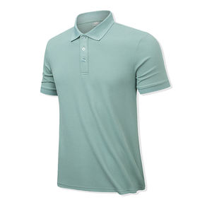 Polo Ligero de Verano para Hombre, Polo Casual Liso Teñido, Polo de Piqué de Alta Calidad - Product Image 3