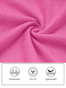 Pink V-Neck Ice Hockey Jersey Full Sleeve Striped Breathable Polyester Adult Unisex Regular Fit Pullover <b>Sport</b> <b>Apparel</b> - Product Image 4