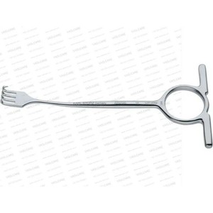 Rétracteur Williger 13 cm (5 pouces) en acier inoxydable pour tissus osseux, instrument chirurgical orthopédique maxillo-facial par Vaslcare - Product Image 2