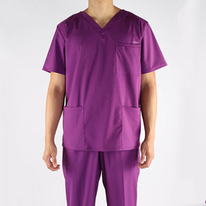 Uniforme Médico Unisex de Diseño Personalizado en su Propio Color, Tejido de Punto, Secado Rápido, Transpirable, Precio Económico - Product Image 5
