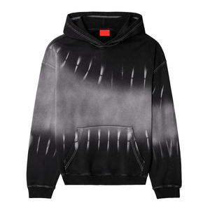 Sudaderas con Capucha Tie Dye para Hombre, Diseño Personalizado, Mezcla de Algodón, Ropa de Invierno con Estilo - Product Image 2