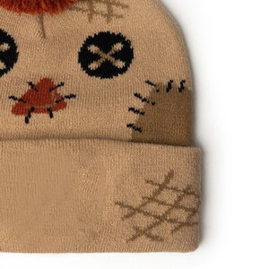 Gorros de Punto Jacquard Lisos Personalizados para Invierno con Diseño y Talla Personalizables, Nueva Llegada, Gorros 100% Lana - Product Image 5