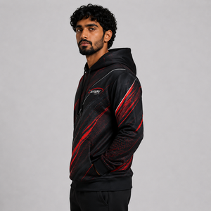 High Quality Men's Sublimated <b>Hoodie</b> Durable Fabric Breathable Comfortable Fit Casual Wear Custom <b>Sublimation</b> <b>Hoodie</b> For Men - Product Image 4
