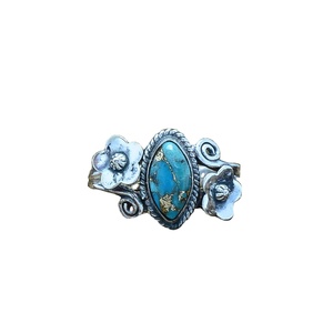 Bague de fiançailles élégante en argent 925 plaqué or rose, sertie d'un moissanite ovale fantaisie turquoise, cadeau pour elle - Product Image 3