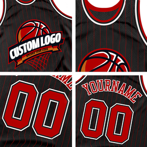 Maillot de basket-ball en polyester imprimé sur mesure, respirant, léger, écologique, à séchage rapide, pour adultes, équipes de club - Product Image 4