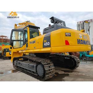Nueva máquina excavadora Komatsu japonesa 90%, equipo de construcción eficiente, motor de núcleo usado, excavadoras usadas en el PC450-8 - Product Image 1