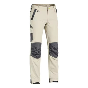 Soban Custom High Visibility Durable Polyester Unisex Safety <b>Work</b> Pants <b>Cargo</b> Trousers Reflective Tape Tool Pockets Knee Pockets - Product Image 2