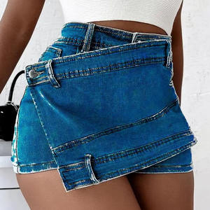 Shorts de Mezclilla para Mujer, Venta al Por Mayor Directa de Fábrica, Cantidad OEM, Precio Económico, Suministro al Por Mayor, Marca Privada 2026 - Product Image 3