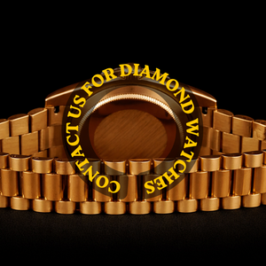 Reloj de Lujo para Hombre con Movimiento de Cuarzo, Diamantes Moissanite VVS, Acero Inoxidable, Diseño Moderno, Estilo Hip Hop, Bisel Verde - Product Image 4