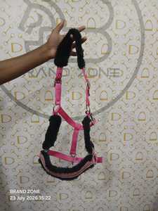 BRAND ZONE Cabestro Ajustable para Caballo, Tamaño Personalizado, Cómodo y Duradero, Collar de Nylon con Cuerda de Amarre, Equipo Ecuestre - Product Image 2
